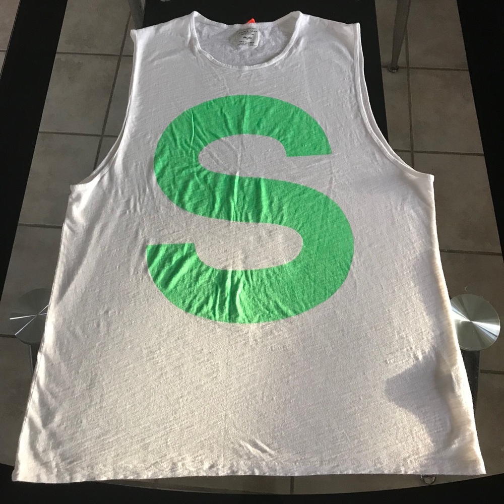 Zara Man  T-shirt Size XL color White